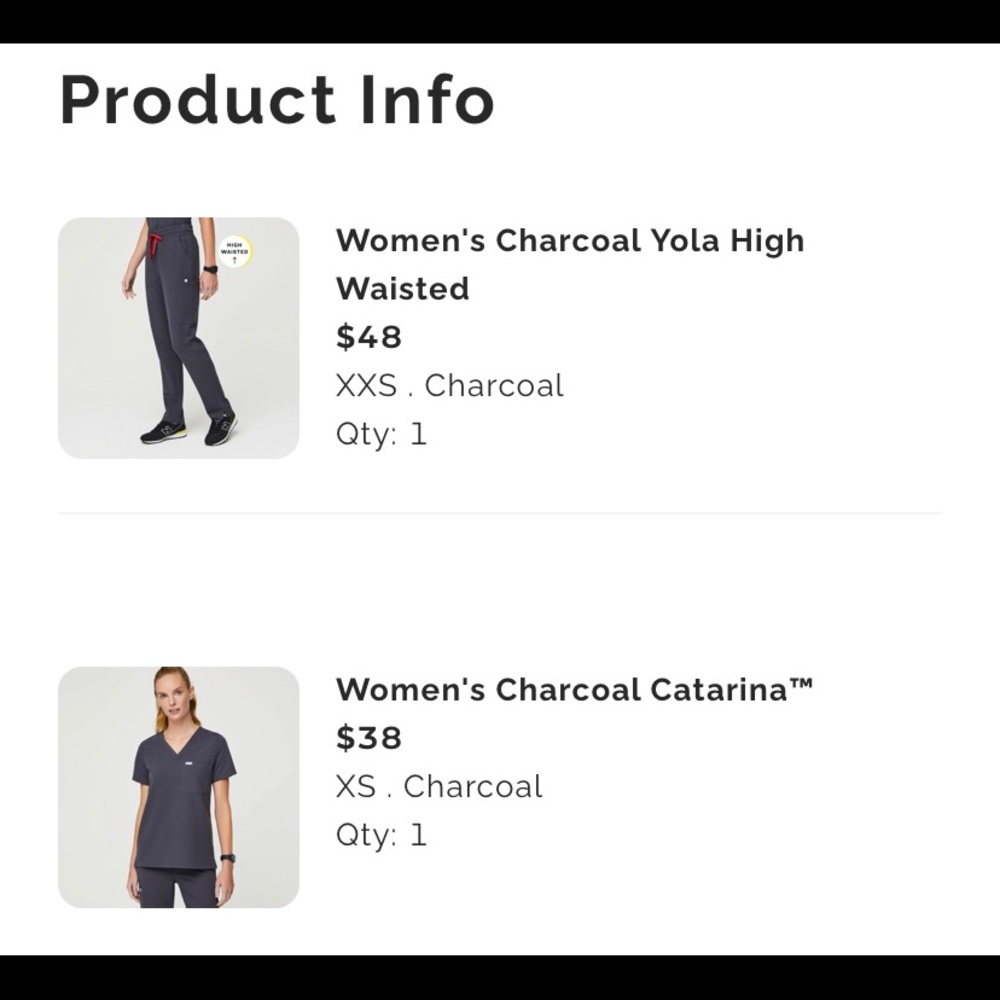 Bottoms and tops several pairs sold separately